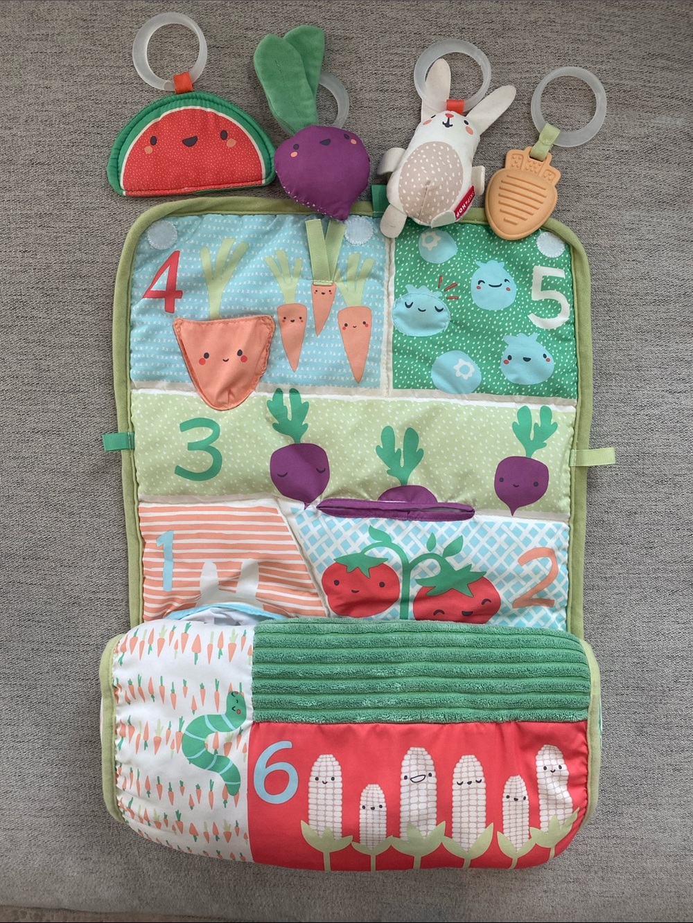 Skip Hop Farm Tummy Time Mat & Toys